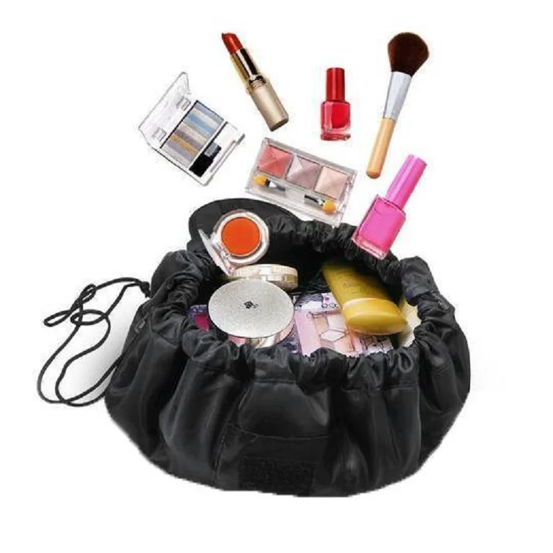 

Travel Drawstring Makeup Bag Organizer Cosmetic Bag Toiletries Storage Punch Waterproof Large Capacity for Travel Gift Daily Use