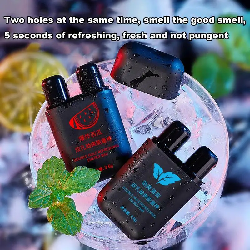 Трубчатый назальный ингалятор натуральное и освежающее масло мяты