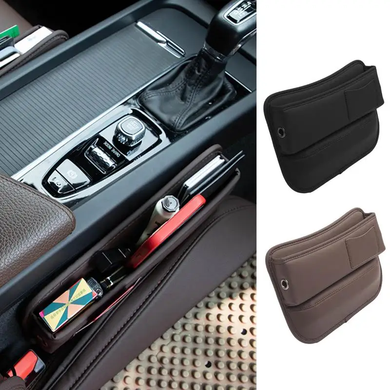 

Car Seat Gaps Filler Car Seat Box Filler And Console Storage Case With Artificial Leather Console Storage Case Auto Seat Filling
