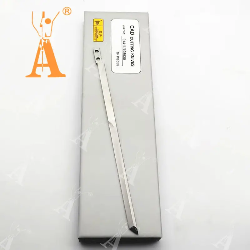 Фото 10 шт. лезвий для компьютерной режущей машины Cad 223*8*25 01411/105935 подходят для использования с режущей машиной Gebo №2