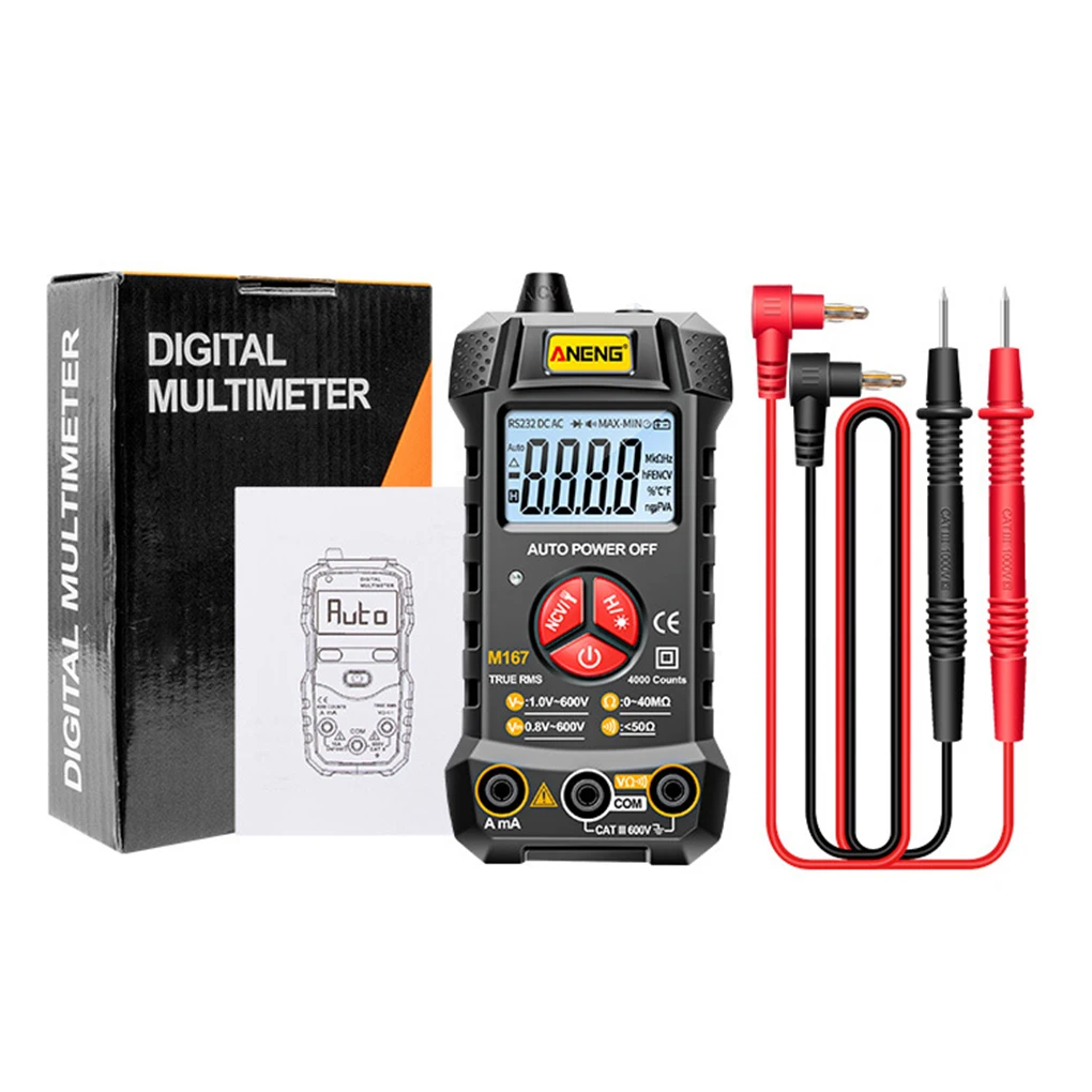 

ANENG мультиметр Измеритель сопротивления Цифровой Тестер электрический детектор