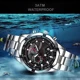 2022 New Mens Watches Top Brand Luxury Wristwatch Stainless Steel Big Dial Quartz Watch Man Waterproof Sport Relogio Masculino Other Image
