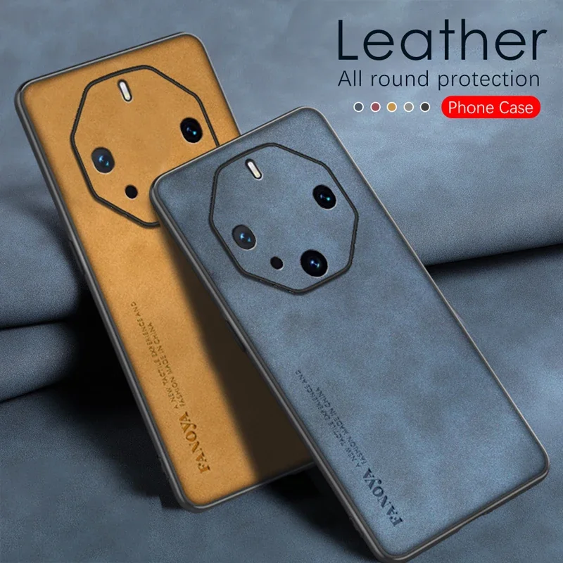 Чехол для телефона Huawei Mate 60 RS Ultimate кожаный ультратонкий противоударный чехол с