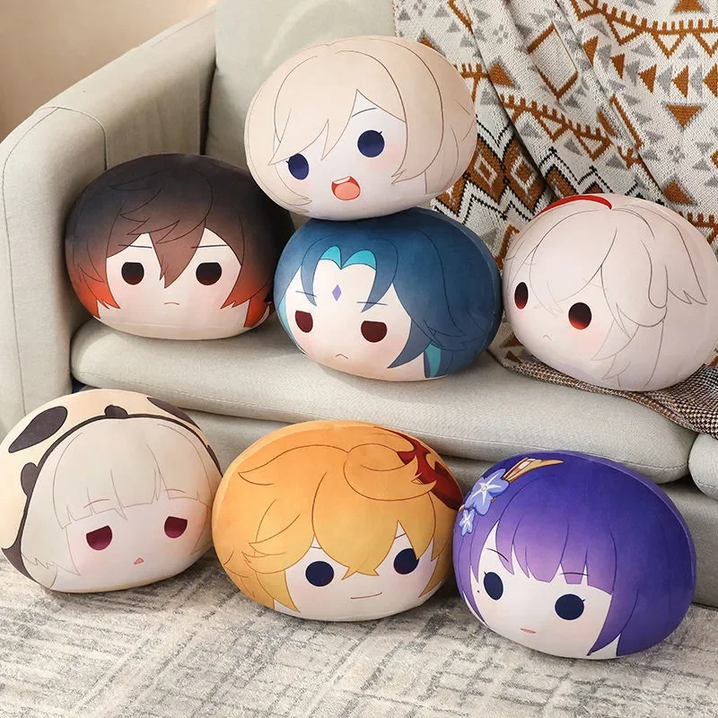 

10CM Anime Game Genshin Impact Raiden Shogun Kaedehara Kazuha Xiao Tartaglia Plush Doll Cartoon Cosplay Accessories Toys