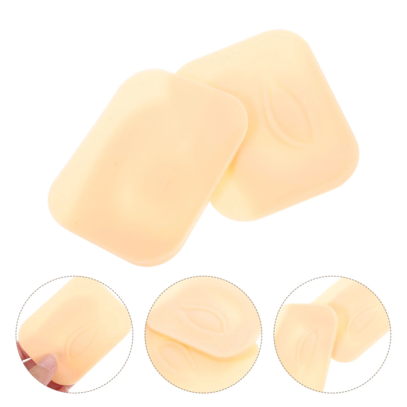 

Practice Makeup Board Skinface Eyehead Mannequin Fake Silicone Pad Extension Eyelash 3D Model Artist Realistic Blank Training