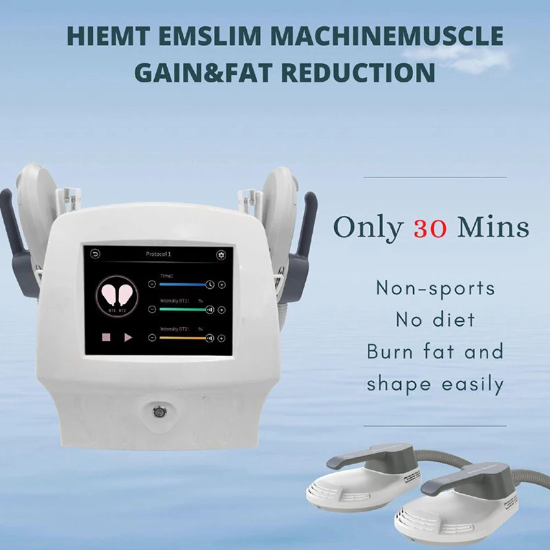 

Professional Emslim Build Muscle Stimulator Fat Loss Burn Fat Electromagnetic EMS Stimulation Body Slimming Sculpting Machine