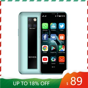 original new soyes s10 h mini mobile phone 4g lte 3g 64g mtk6379 android 9 0 high end 3 5 small smartphone telefone celulares free global shipping