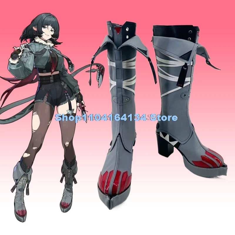 Zenless Zone Zero Jane Doe косплей обувь сапоги Джейн новая игра Eridu Хэллоуин аксессуары для