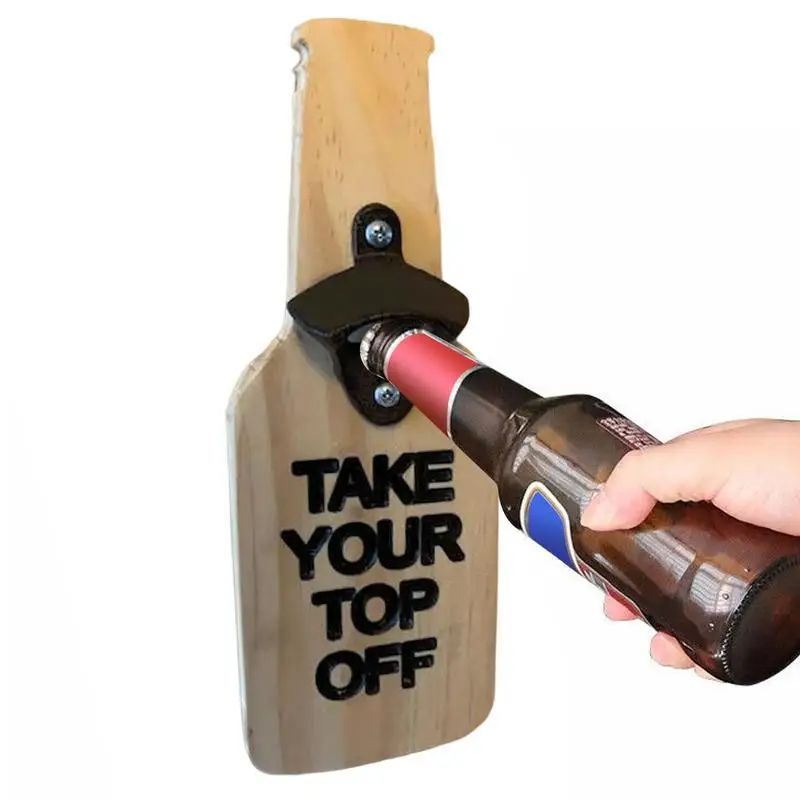 

Beer Buddy Bottle Opener Bar Bottle Openers Wall Bottle Opener Vintage Wooden Beer Bottle Opener Outdoor Caravan Fridge