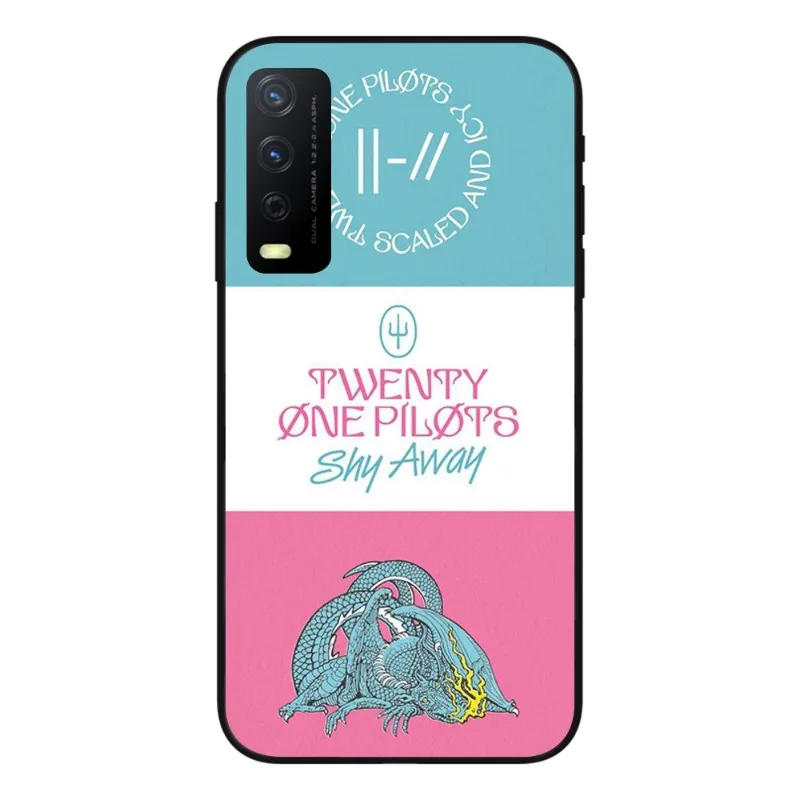 Scaled Icy Twenty One Pilots Phone Case For VIVO Y95 Y93 Y31 Y20 V19 V17 V15 Pro X60 NEX Soft Black Phone Cover images - 6