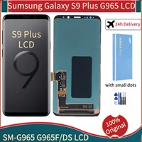 original super amoled lcd display for samsung galaxy s9 plus sm g965 display touch screen digitizer for galaxy s9 repair parts