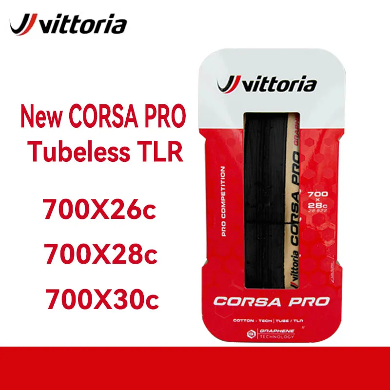 New Vittoria Corsa Pro Road Tires Tubeless 700X28/30/32c 700