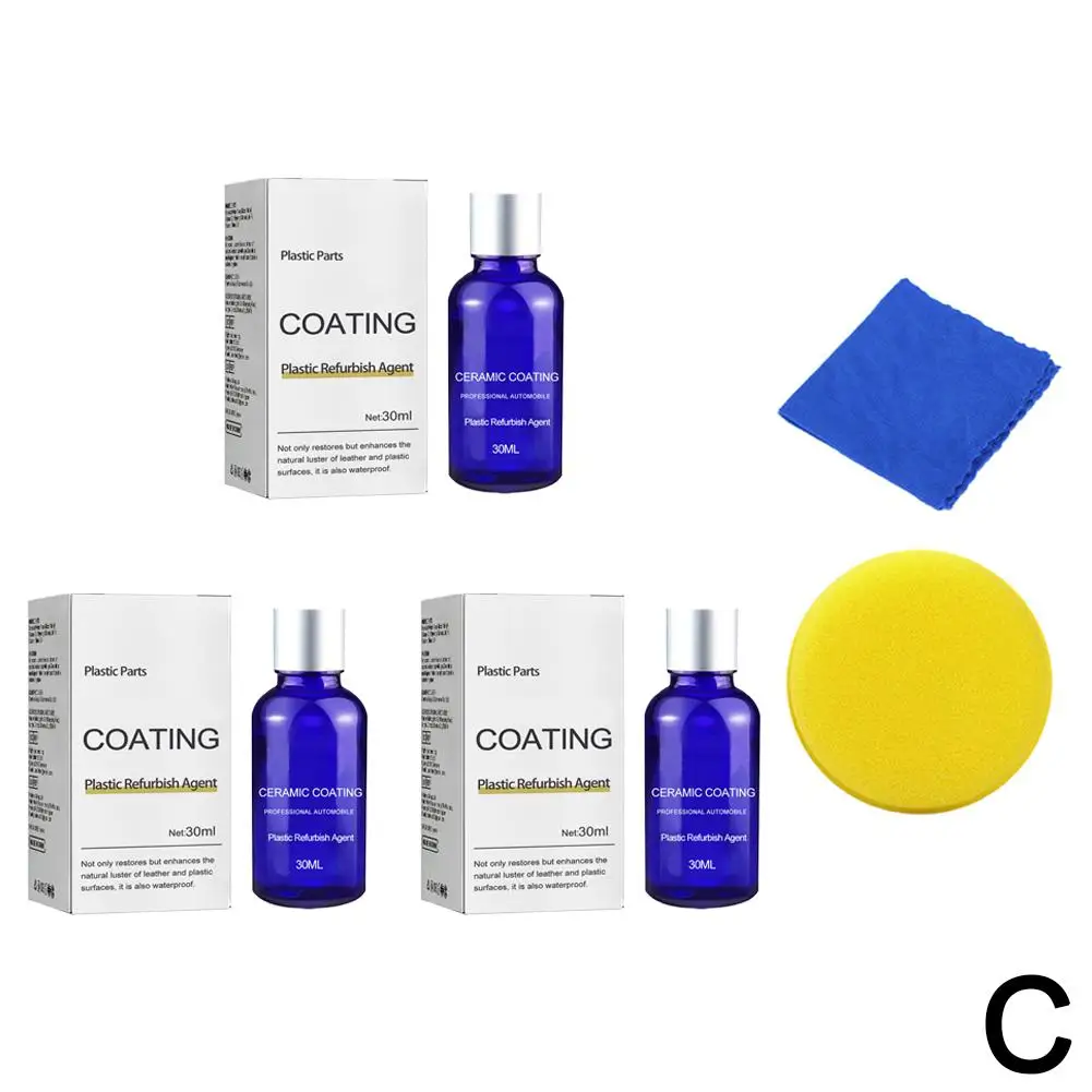 1/2/3 шт. автомобильное пластиковое восстановленное покрытие средство для
