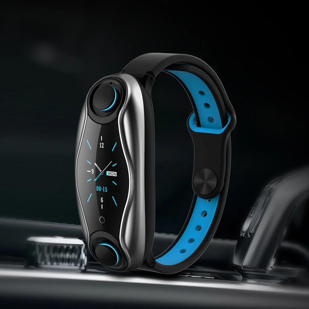 

2022 Bluetooth наушники TWS гарнитура Смарт-часы Siri фитнес-браслет трекер здоровья многофункциональные спортивные часы для телефона музыка воспро...