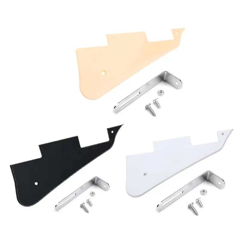 

Dropship 5pcs/set for LP Guitar Pick Guard Scratch Plate Pickguard for GIBSON for les Guitar with Bracket and Screws Parts