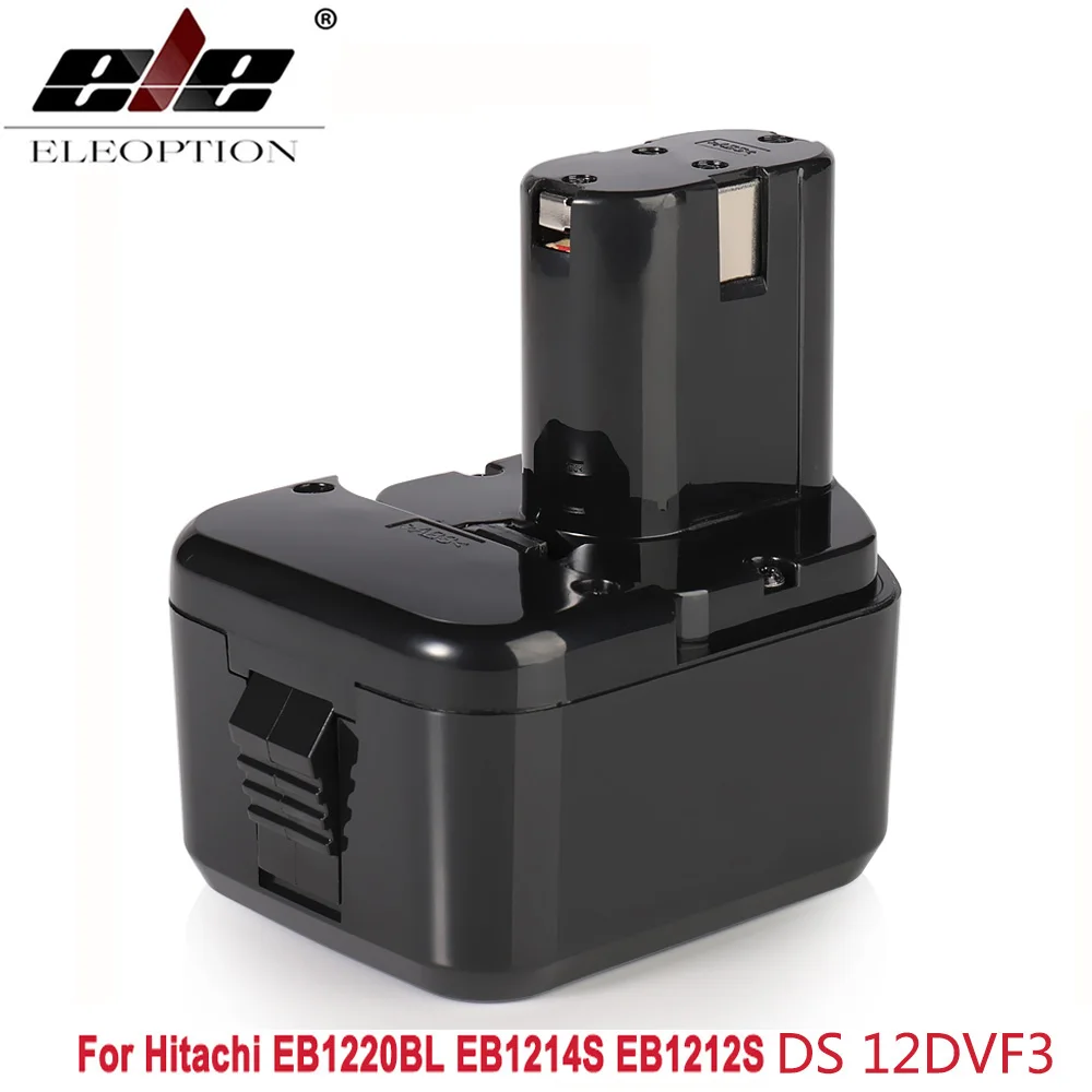 

Аккумулятор ELEOPTION 3000 мАч/2000 мАч 12 В Ач для Hitachi EB1214S 12 В EB1220BL EB1212S WR12DMR CD4D DH15DV C5D , DS 12DVF3