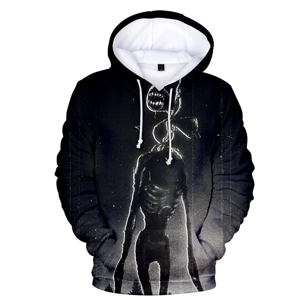

Men/Women Game Siren Head Print Hooded Sweatshirt Casual Cool Streetwear Hoodies Boys/girls Sport Coats