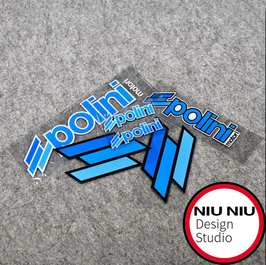 

Автомобильные наклейки NiuNiu для личности, интересная итальянская индивидуальная модификация Plini с модифицированной светоотражающей наклейкой для мотоцикла