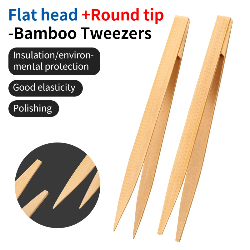 

Антистатический бамбуковый Пинцет LUXIANZI, термостойкий, с прямым наконечником, с острым носком, для ремонта электроники, сварочные ручные инструменты