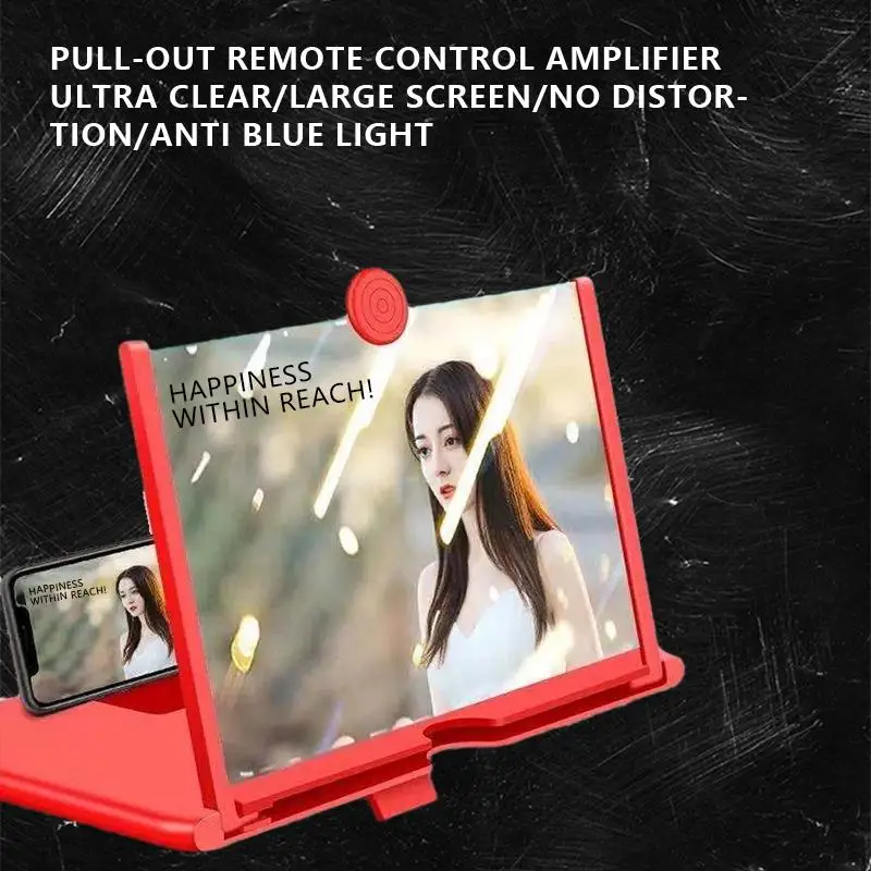 

High-Definition Acrylic Mobile Phone Screen Magnifier: Enlarge Your Viewing Experience for Live Streaming and Drama Chasing