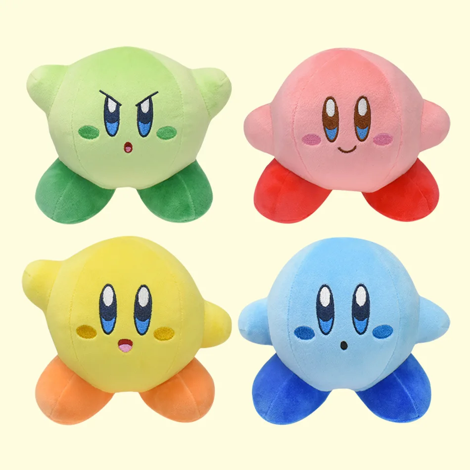 

Anime Kawaii Cute Star Kirby Stuffed Peluche Plush Quality Cartoon Toys Great Christmas Birthday Gift For Children