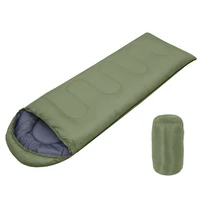 outdoor camping sleeping bag ultralight waterproof thickened warm envelope backpacking sleeping bag for adult traveling hiking