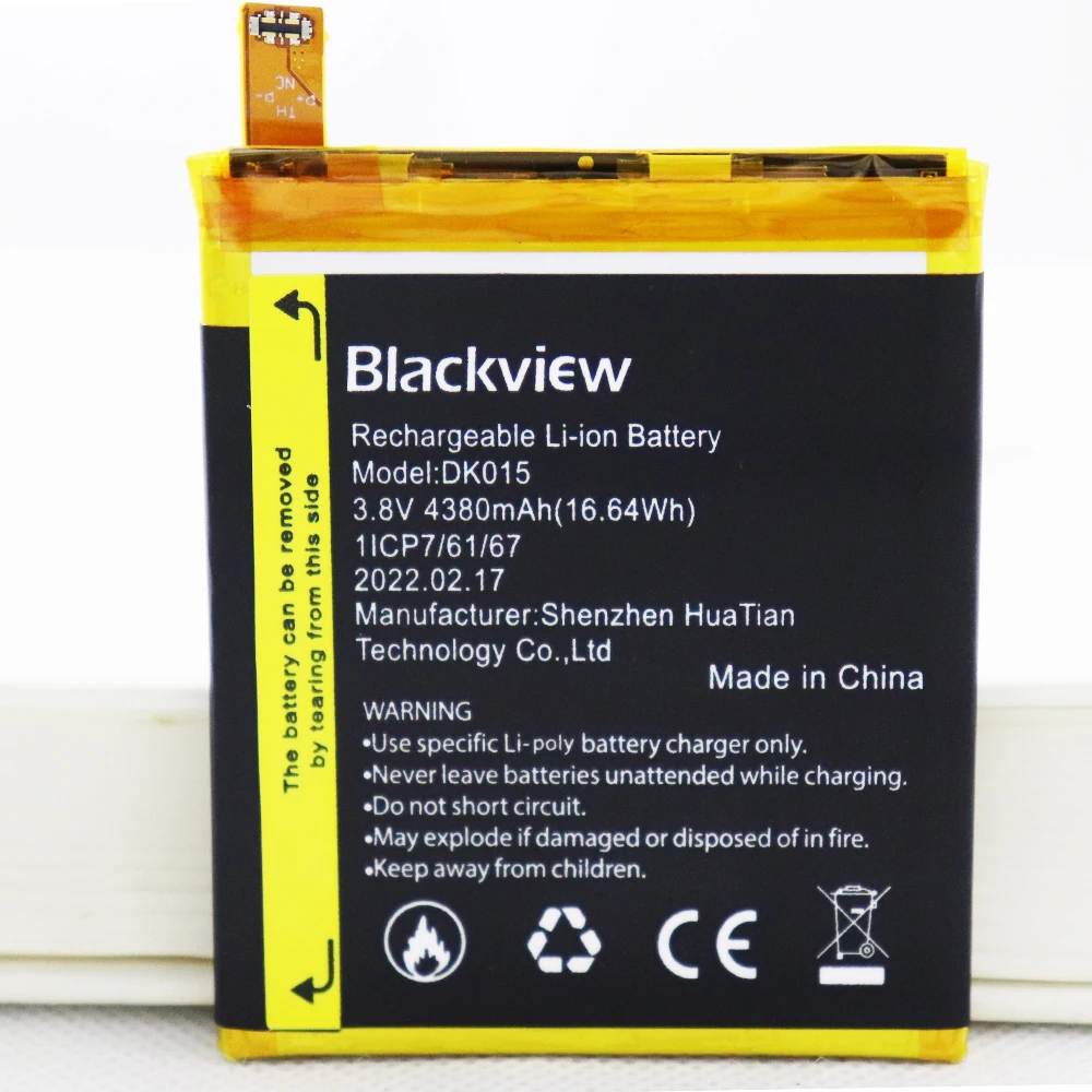 

2pcs 5pcs 10pcs DK015 4380mAh Battery For Blackview/Lamando Bv9900/Bv9900 Pro Mobile Phone Battery