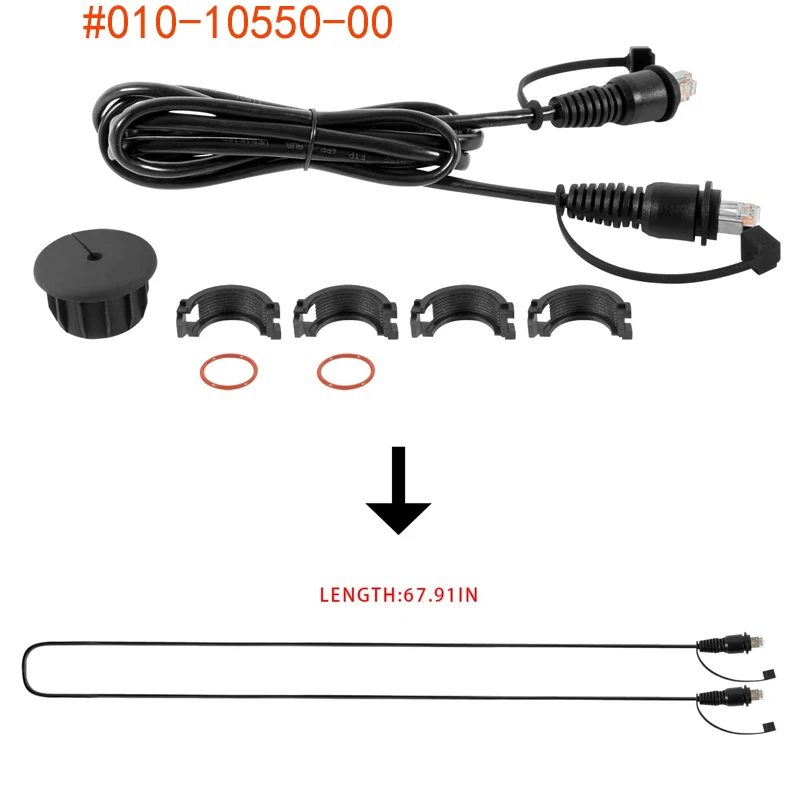 Морской сетевой кабель RJ45 010-10550-00