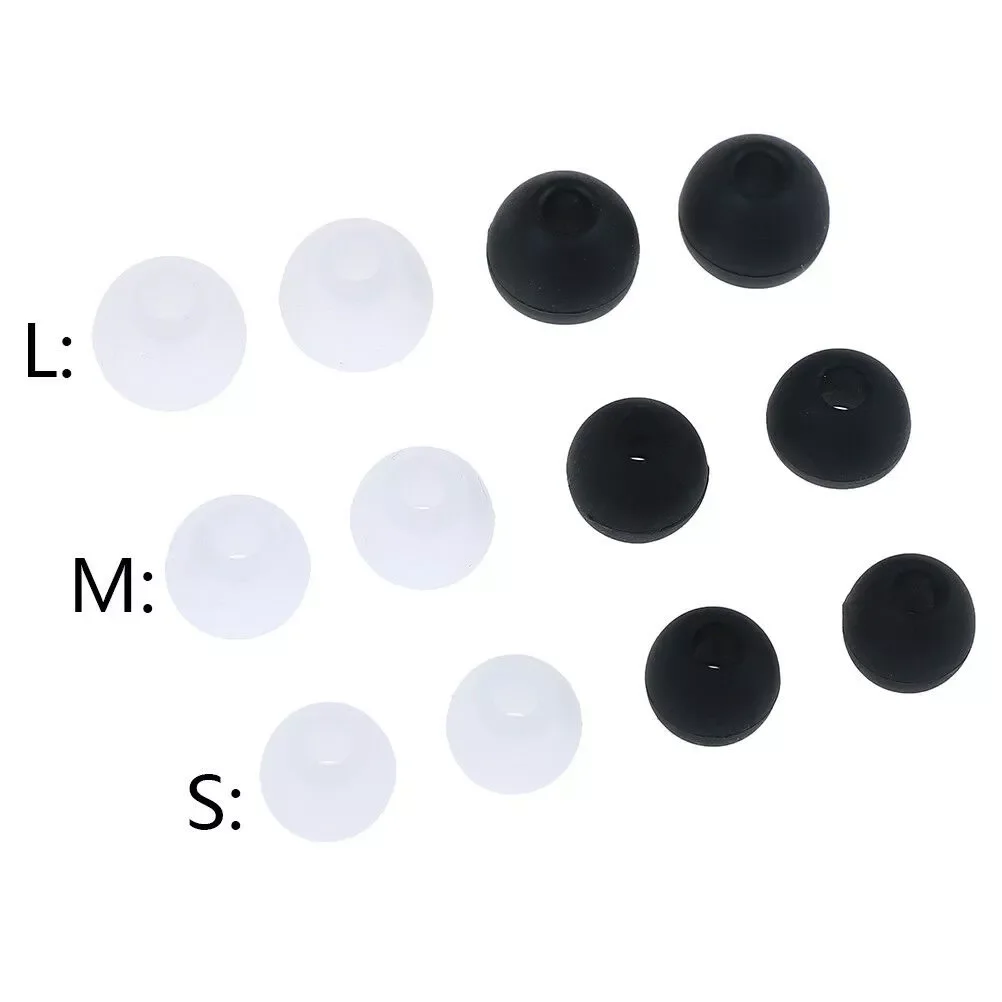 

6 Pairs/2*(S+M+L) Universal in-ear Earphone Headphoe Earbuds Silicone Rubber