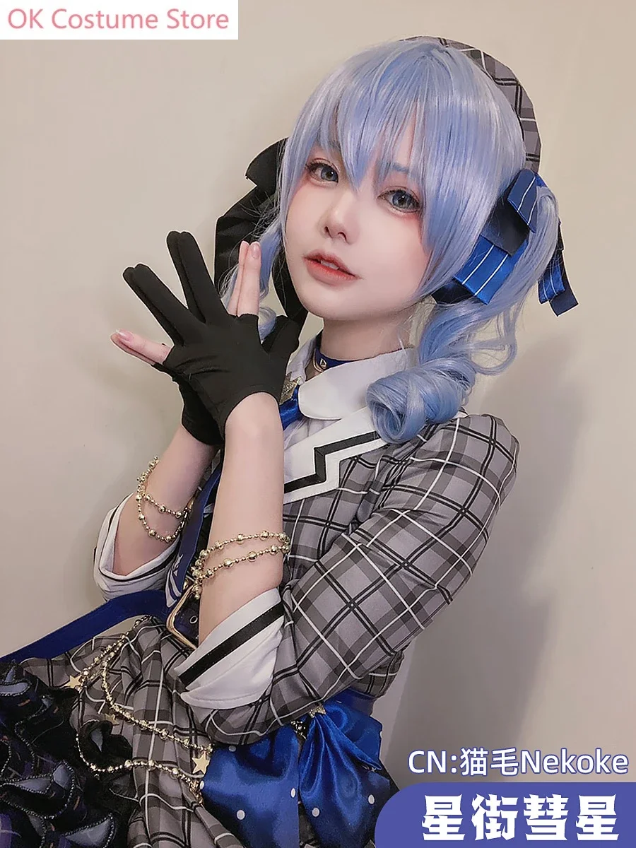 Женский костюм для косплея Vtuber hositech Suisei