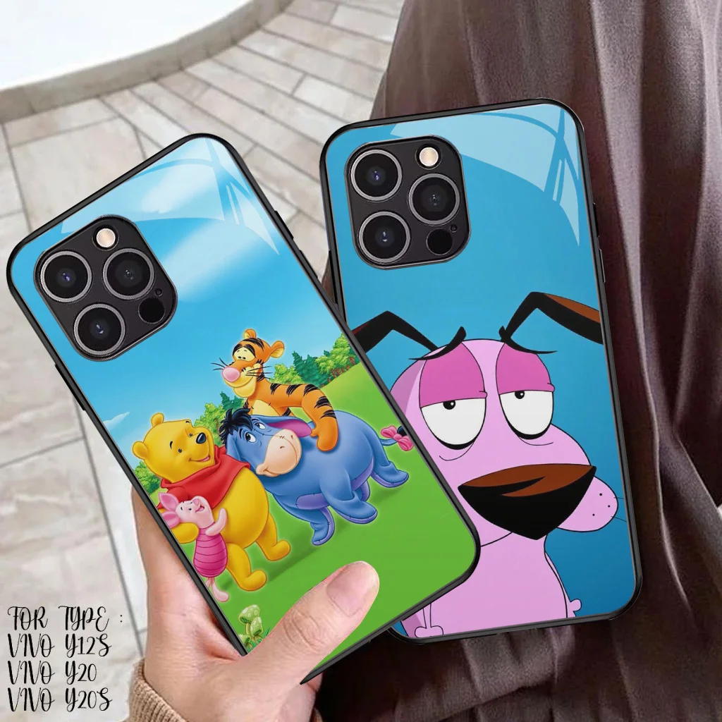 T-43 Eeyore Pigget Роскошный чехол из закаленного стекла для Xiaomi POCO F5 M4 F3 F4 GT M3 M6 Pro 5G