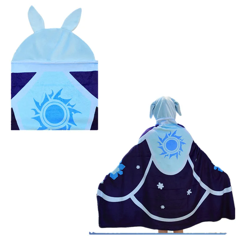 

Anime Genshin Impact Game Surrounding Cloak Plush Air Conditioning Blanket Abyss Mage Gift Kawaii for Friends and Children 150cm
