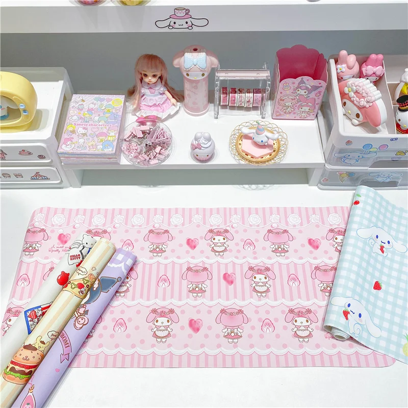 Коврик Sanrio японский для мыши в стиле аниме, игровой коврик для мыши с японской коричной, пудингой, Мелоди, клавиатура, настольный игровой ков...