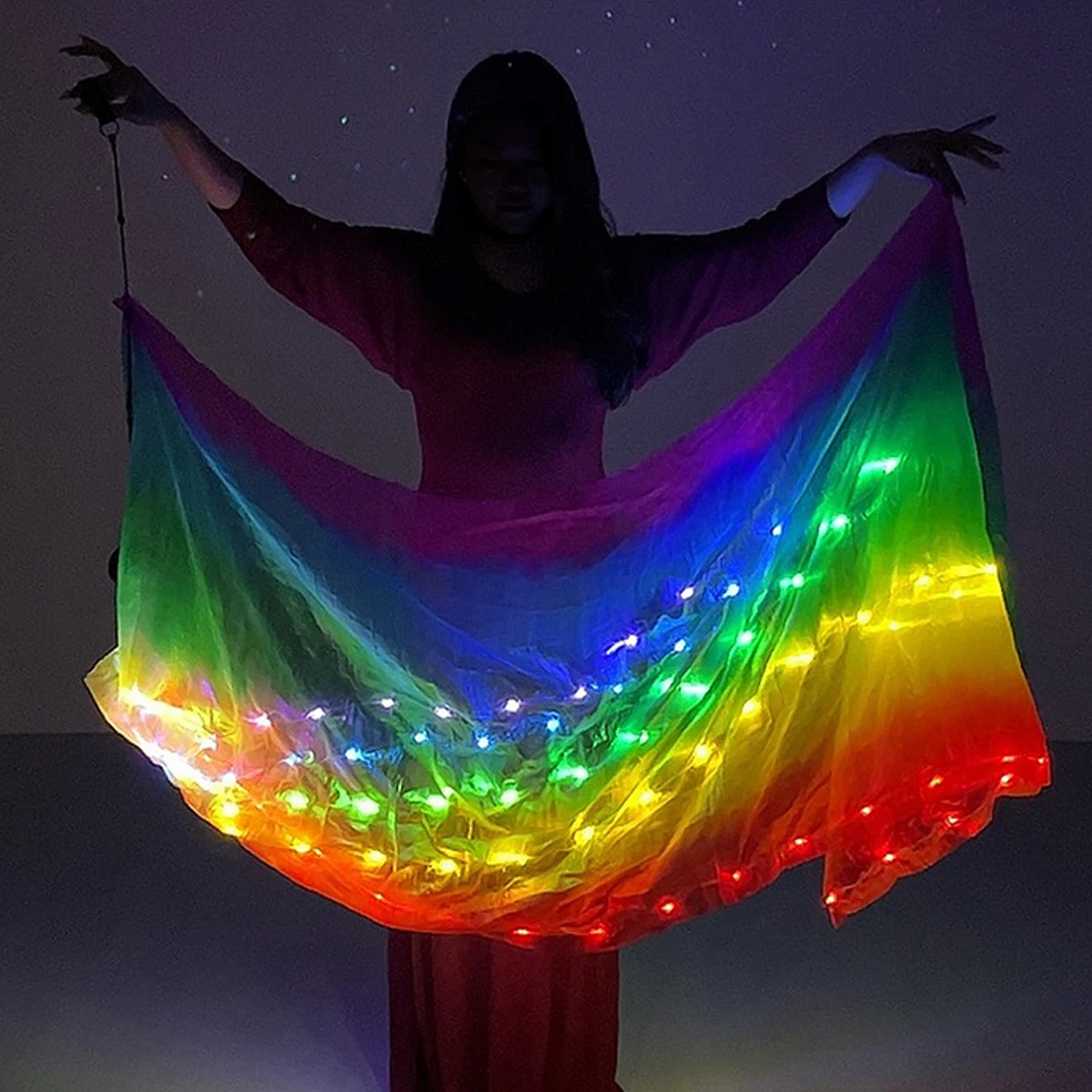 Танцевальный шар для живота Шелковый танцевальный 1 комплект