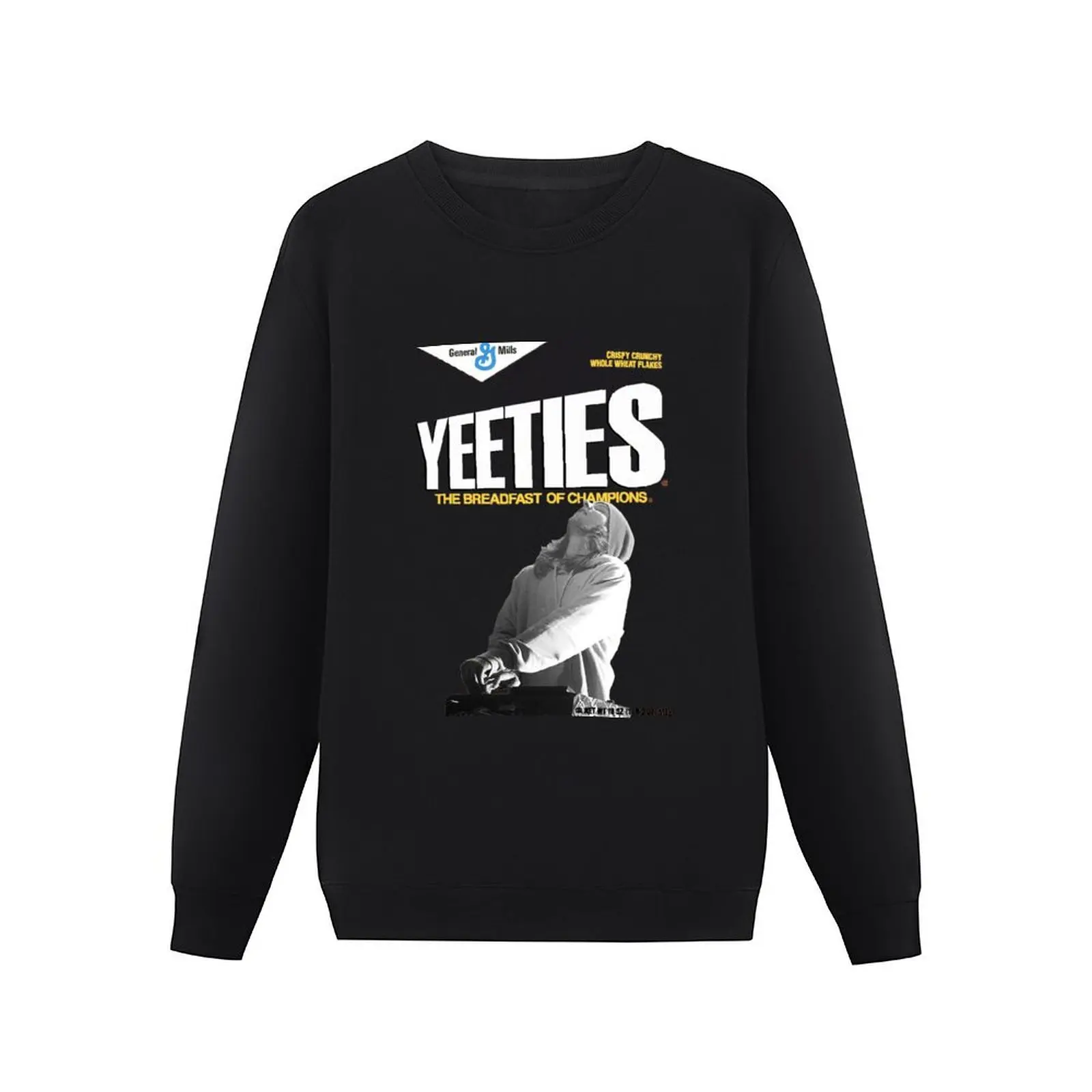 Фото Daily Bread - Yeeties Пуловер Толстовка осенняя новинка в толстовках и толстовках №2