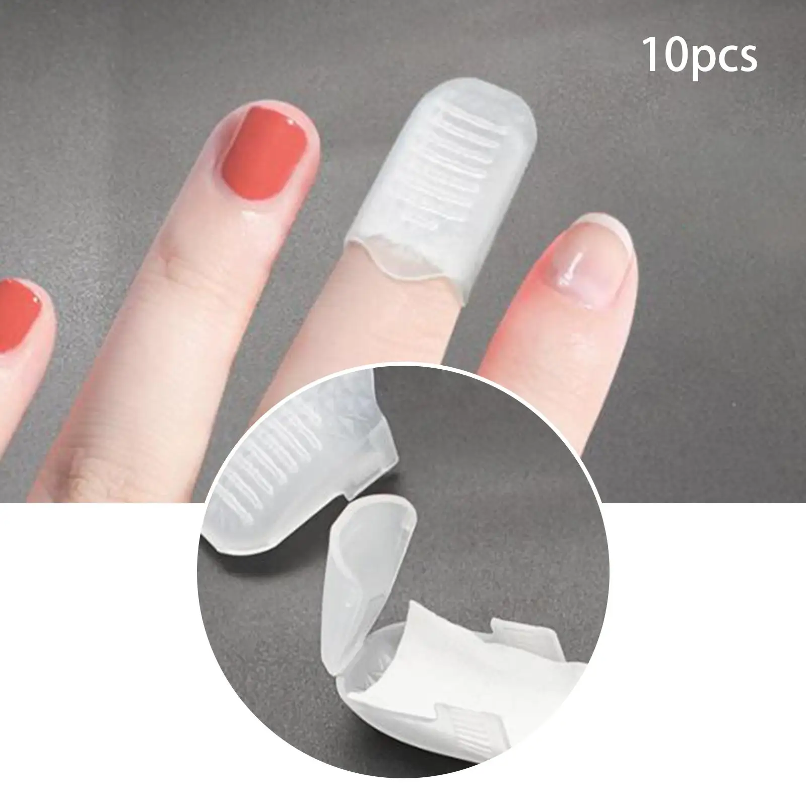

10 Pieces Nail Polish Remover Clips Manicure Art Tool for Nail Polish Salon