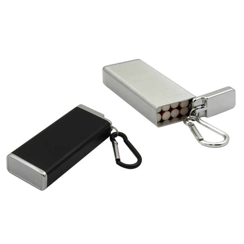 

Portable Pressure-proof Smoking Case Moisture Proof and Scratch Resistant Regular Smoking Boxes Metal Hard Smoking M4YD