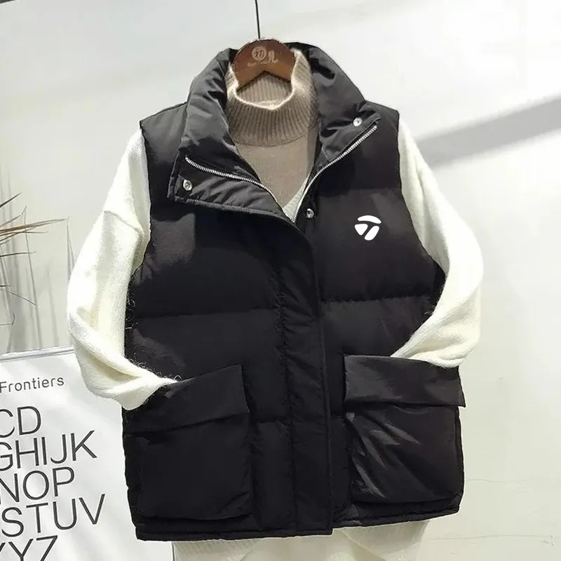 

Новинка 2023 г., зимняя женская одежда для гольфа, куртка для гольфа высокого качества в Корейском стиле, ветровка, новая утепленная хлопковая куртка, женская одежда для гольфа, шерстяная одежда