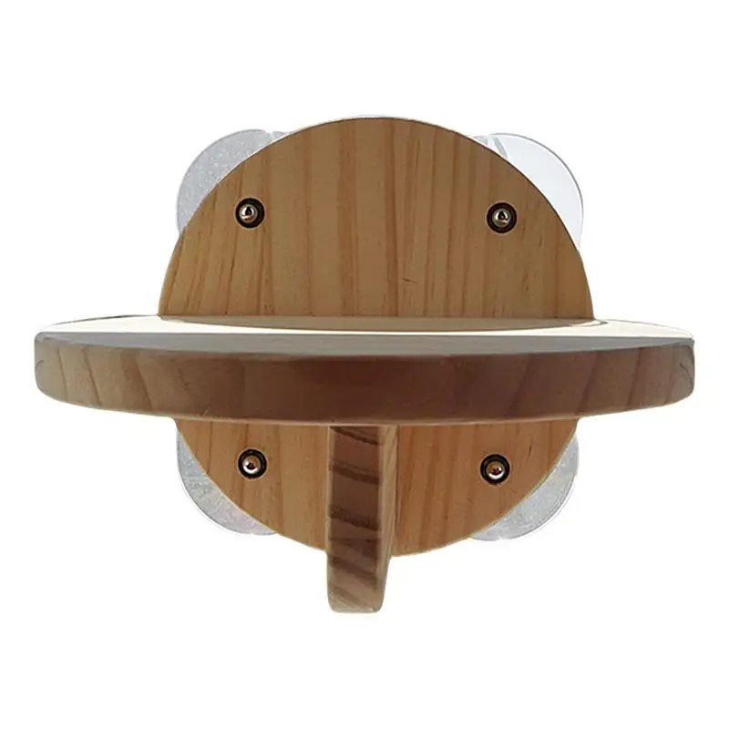 

Настенная деревянная полка с рисунком кошки для скалолазания