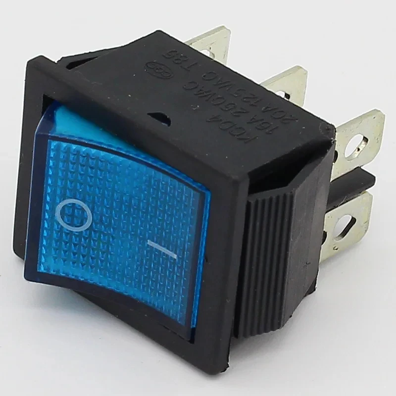 

ELEABC Кулисный переключатель 6-контактный со светодиодом 16A 250V