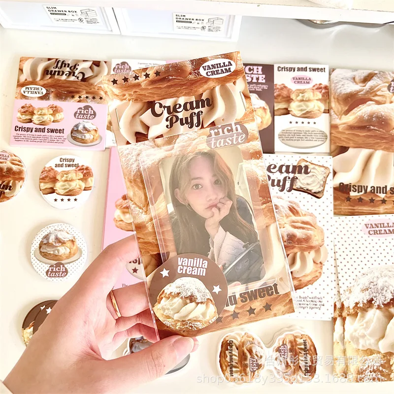 

Набор слоек, водонепроницаемые уплотнительные наклейки, бирки для заголовка карт для упаковки, декор, приглашение, открытка для сообщений, серия послеобеденного чая, торта