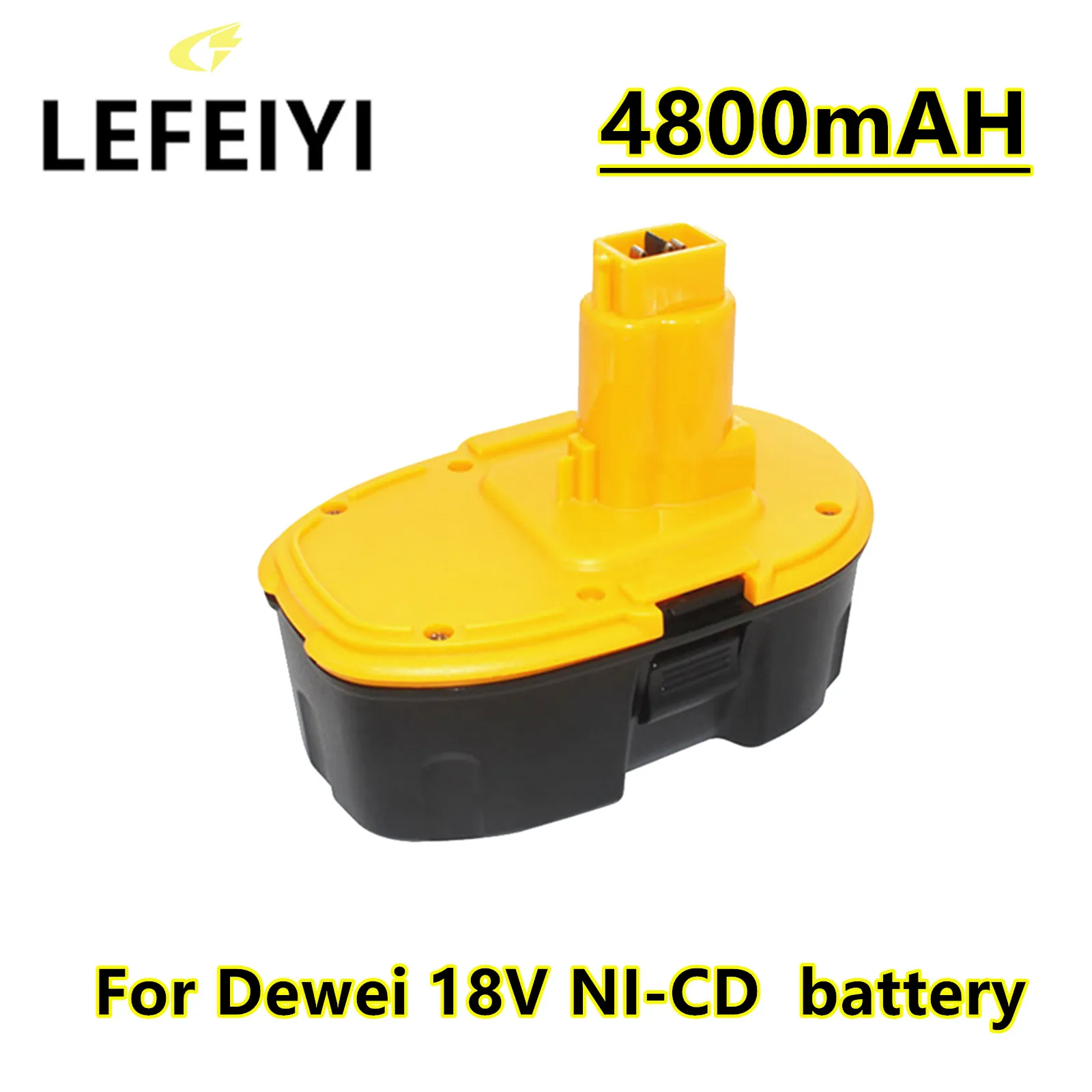 

LEFEIYI 18V 4800mAh Ni-CD Power Tool for Dewalt DC9096 DE9039 DE9095 DW9098 DE9503 DW9096 Replacement Battery