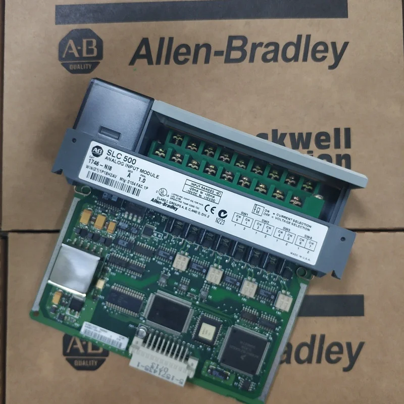 Allen-Bradley AB SLC 8-точечный аналоговый входной модуль 1746-NI8