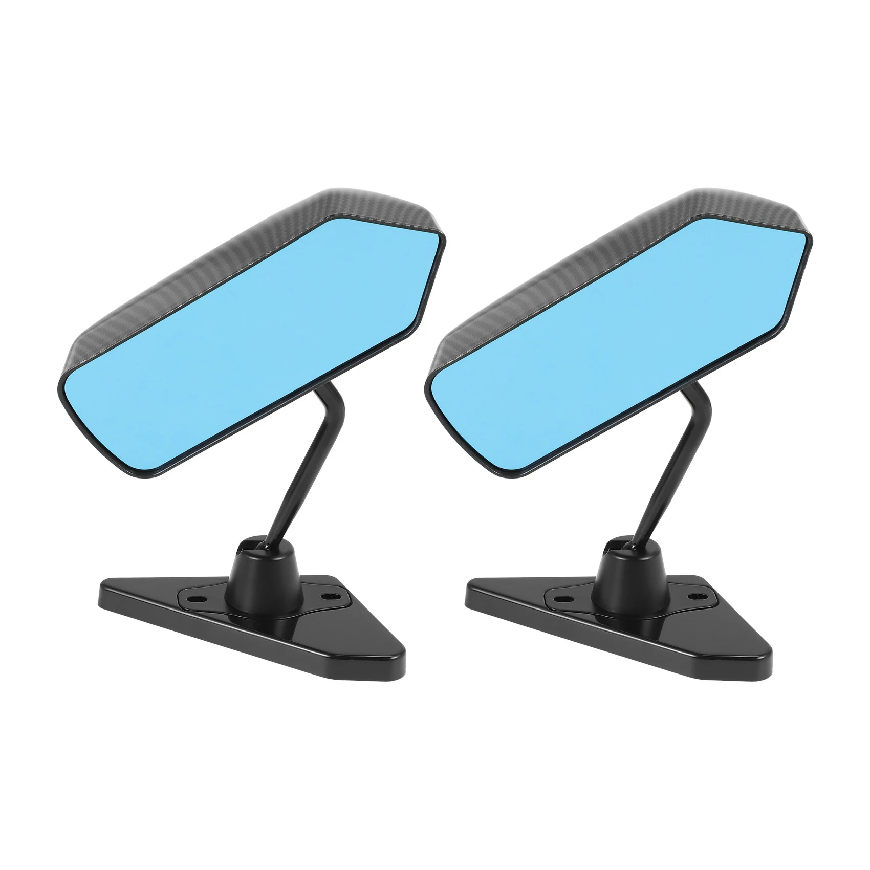 

2Pcs Car Racing Universal Side Rear View Mirror Wide Angle Metal Bracket for Mazda 3/For Miata/Mx5/RX7