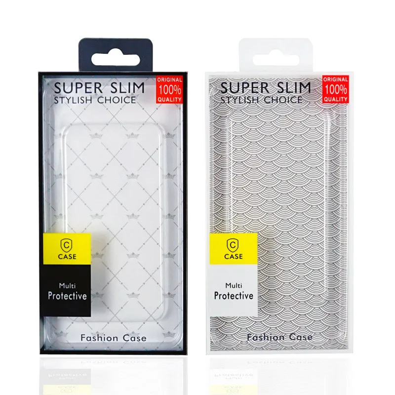 

200pcs Blister PVC Plastic Clear Retail Packaging Package Box for iPhone 13 12 X XR 6 6s 7 8 Plus Clear Mobile Phone Case Cover