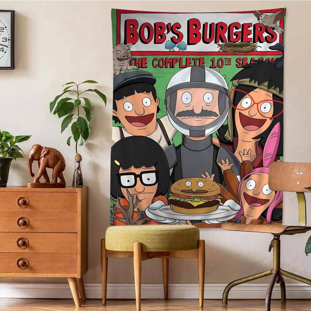 Настенный гобелен с героями мультфильмов B-Burgers подвесной настенный Таро хиппи