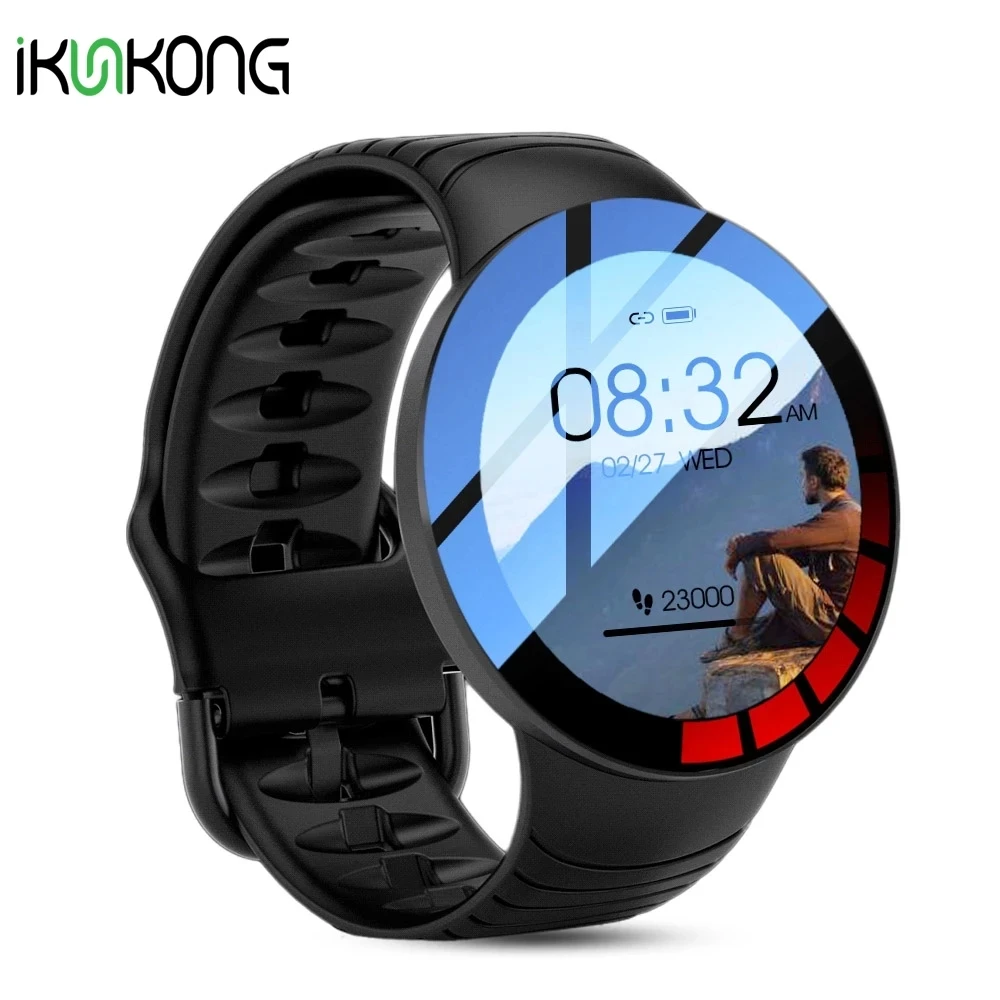 

E-3 Smart Watch Men Full Touch Screen Custom Watch-Dial IP68 Waterproof Sports Fitness Tracker New Smartwatch for Android IOS