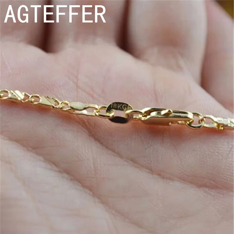 Ожерелье из серебра 925 пробы с золотым наполнением 18 карат