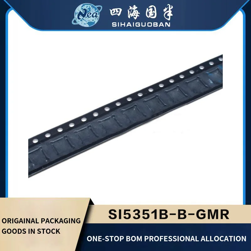 Новая упаковка, 2 шт., Φ 10, SI5351A-B-GTR QFN20, SI5351B-B-GMR SI5351, IC, генератор часов