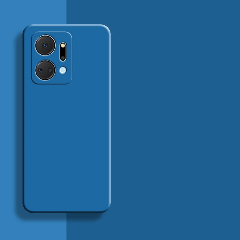 For Honor X7A Case For Honor X7A 5G Cover 6.75 inch New Original Liquid Silicone Protective Bumper For Honor X7A Fundas Coque